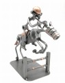 FIGURKA Z METALU - KOŃ PRZESZKODA - zdjęcie 10