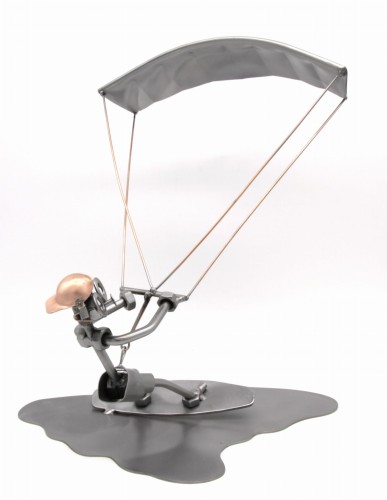 FIGURKA Z METALU - KITESURFING