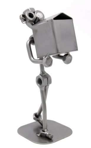KURIER - FIGURKA Z METALU   