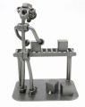 SORTOWNIA PACZEK - MAGAZYNIER - KURIER  - FIGURKA Z METALU     - zdjęcie 6