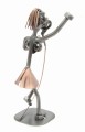FIGURKA Z METALU - PIOSENKARKA II  - ŚPIEWACZKA II - WOKALISTKA - zdjęcie 5
