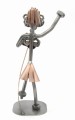 FIGURKA Z METALU - PIOSENKARKA II  - ŚPIEWACZKA II - WOKALISTKA - zdjęcie 6