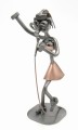 FIGURKA Z METALU - PIOSENKARKA II  - ŚPIEWACZKA II - WOKALISTKA - zdjęcie 9