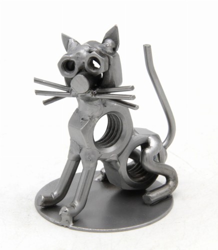 FIGURKA Z METALU - KOT