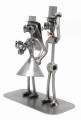 FIGURKA Z METALU - PARA MŁODA  - zdjęcie 8