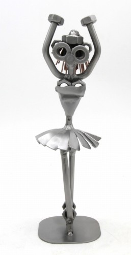 FIGURKA Z METALU - TANCERKA BALETOWA- BALETNICA
