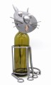 STOJAK NA WINO METALOWY - FIGURKA KOT - zdjęcie 2