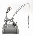 FIGURKA Z METALU - WĘDKARZ 4 - zdjęcie 7