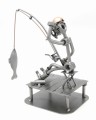 FIGURKA Z METALU - WĘDKARZ 4 - zdjęcie 12