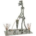 FIGURKA Z METALU - SPACER Z PSEM