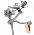 FIGURKA Z METALU - KELNER - zdjęcie 2