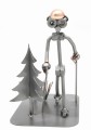 FIGURKA Z METALU - NORDIC WALKING Z CHOINKĄ - zdjęcie 13