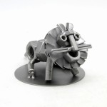 LEW - FIGURKA Z METALU