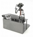 FIGURKA Z METALU - PRAWNIK / RADCA - zdjęcie 2