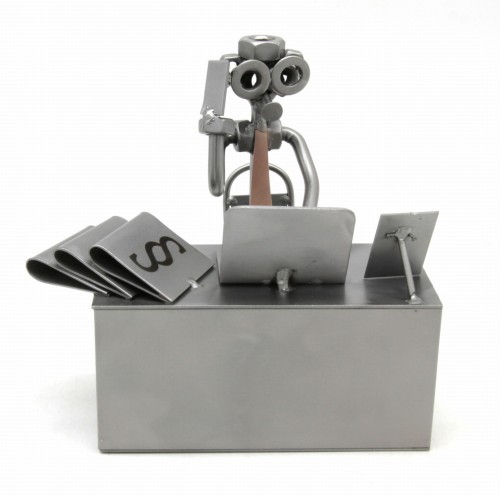 FIGURKA Z METALU - PRAWNIK / RADCA