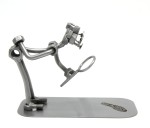 FIGURKA Z METALU - DETEKTYW