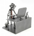 FIGURKA Z METALU - BIURO KULA - PRACOHOLIK - zdjęcie 4