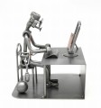FIGURKA Z METALU - BIURO KULA - PRACOHOLIK - zdjęcie 5