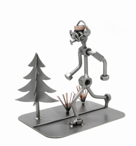 FIGURKA Z METALU - BIEGACZ II