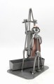 FIGURKA Z METALU - RZEŹNIK - zdjęcie 4
