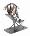 URLOPOWICZ POD PALMĄ - FIGURKA Z METALU - zdjęcie 8