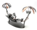 FIGURKA Z METALU  - URLOPOWICZ POD PALMAMI - zdjęcie 9