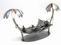 FIGURKA Z METALU  - URLOPOWICZ POD PALMAMI - zdjęcie 11