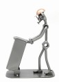 FIGURKA Z METALU - PRACOWNIK USŁUG KOMUNALNYCH - zdjęcie 5