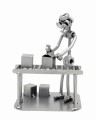 SORTOWNIA PACZEK II- MAGAZYNIER  - KURIER - FIGURKA Z METALU    - zdjęcie 2