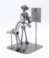 FIGURKA Z METALU - OKULISTA - OPTYK - zdjęcie 2