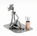 FIGURKA Z METALU - JOGA - zdjęcie 2