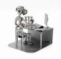 BIURO - URZĘDNIK - FIGURKA Z METALU - zdjęcie 5