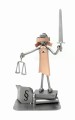 FIGURKA Z METALU  - SPRAWIEDLIWOŚĆ -TEMIDA - zdjęcie 1