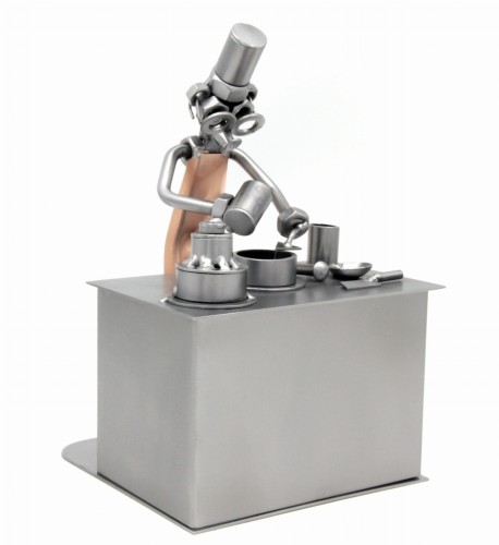 FIGURKA Z METALU - CUKIERNIK 