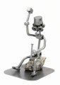 FIGURKA Z METALU - KAMIENIARZ - zdjęcie 1