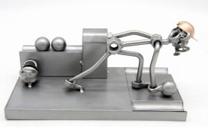 KRĘGLE ROZBIEG - FIGURKA Z METALU