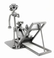 TRENER PERSONALNY - FIGURKA Z METALU - zdjęcie 7