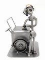 MECHANIK SAMOCHODOWY - POLERKA - FIGURKA Z METALU - zdjęcie 4