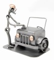 MECHANIK SAMOCHODOWY - POLERKA - FIGURKA Z METALU - zdjęcie 1