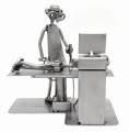 GASTROLOG - KOLONOSKOPIA - FIGURKA Z METALU - zdjęcie 2