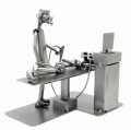 GASTROLOG - KOLONOSKOPIA - FIGURKA Z METALU - zdjęcie 3