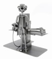 GASTROLOG - KOLONOSKOPIA - FIGURKA Z METALU - zdjęcie 5