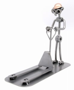 MAGAZYNIER - PALECIAK - FIGURKA Z METALU