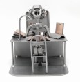 PRACOWNIK BIUROWY - BIURO - FIGURKA Z METALU - zdjęcie 6