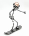 FIGURKA Z METALU - SNOWBOARD - zdjęcie 2