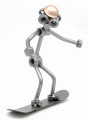 FIGURKA Z METALU - SNOWBOARD - zdjęcie 3