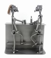 FIGURKA Z METALU - BAR 2 OSOBY - zdjęcie 1