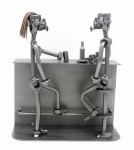 FIGURKA Z METALU - BAR 2 OSOBY