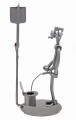 FIGURKA Z METALU - WC  STOJĄCY - zdjęcie 1