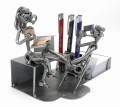 FIGURKA Z METALU- BIURO  2 OSOBY ORGANIZER - zdjęcie 2